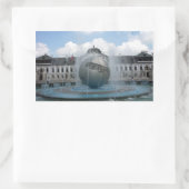 ブラチスラヴァ草原 長方形シール (バッグ)