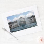 ブラチスラヴァ草原 長方形シール (封筒)