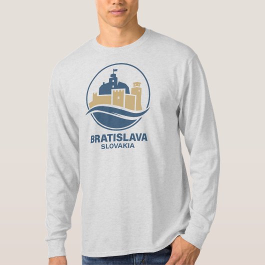 ブラチスラヴァ スロバキア ヨーロッパ Tシャツ (正面)
