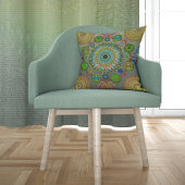 ブラチュラ記号曼荼羅の爪 クッション