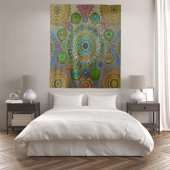 ブラチュラ記号曼荼羅の爪 タペストリー