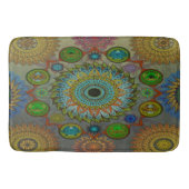 ブラチュラ記号曼荼羅の爪 バスマット (正面)