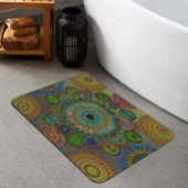 ブラチュラ記号曼荼羅の爪 バスマット