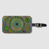 ブラチュラ記号曼荼羅の爪 ラゲッジタグ (正面横)