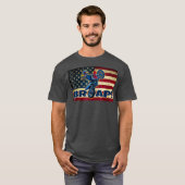 ブラッおもしろいプ2ストロークゴーンモトクロスレジェンド Tシャツ (正面フル)