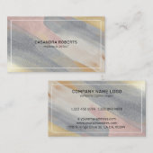 ブラッきらめくストローク組成 名刺 (正面/裏面)