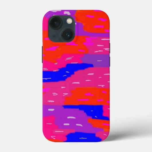 ブラッはっきりしたシュストローク抽象芸術プリント Case-Mate iPhoneケース (裏面)