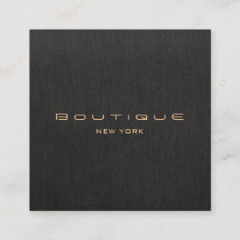 ブラッエレガントクモダンリネンプロフェッショナル スクエア名刺