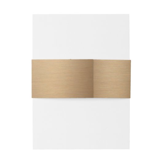 ブラッエレガントシュ金ゴールドと金ゴールドハート結婚の 招待状ベリーバンド (裏面例)