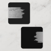 ブラッエレガントシュ スクエア名刺 (正面/裏面)