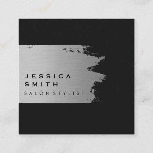 ブラッエレガントシュ スクエア名刺 (正面)