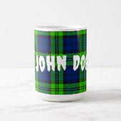 ブラッカスタマイズクウォッチプレイドタータンチェック コーヒーマグカップ (中央)