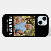 ブラックおじいちゃん創立記念写真 Case-Mate iPhoneケース (裏面 (横))