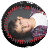 ブラックおめでとう卒業キャップ2写真 ソフトボール (正面左)