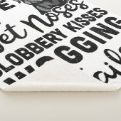 ブラックおもしろいラブラドールレトリエバーラブマイドッグことわざ シェルパブランケット (3/4)