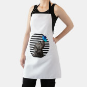 ブラックおもしろいラブラドールレトリエバーラボ犬のオーナーペットA エプロン (インサイチュ)