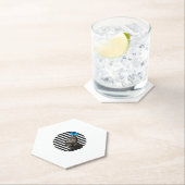 ブラックおもしろいラブラドールレトリエバーラボ犬のオーナーペットA ペーパーコースター (インサイチュ)