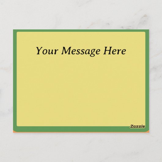 ブラックおもしろい猫好きフェイクBootleg 90sグラフィック ポストカード (裏面)