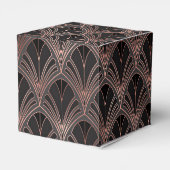 ブラックおよびバラ金ゴールド フェイバーボックス (裏面サイド)