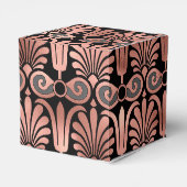 ブラックおよびバラ金ゴールド フェイバーボックス (裏面サイド)