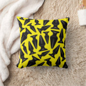 ブラックお尻プラグパターン クッション (ブランケット)