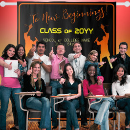 ブラックお洒落テクモダンの卒業 タペストリー