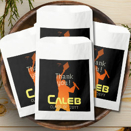 ブラックお洒落テクモダンの卒業 フェイバーバッグ