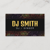ブラックお洒落DJs Singer Nightclub Music Producer 名刺 (正面)