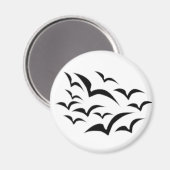 ブラックこうもりクラウドマグネット マグネット (正面/裏面)