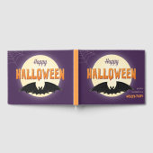 ブラックこうもりハッピーハローウィン ゲストブック (全面)