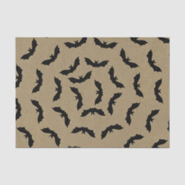 ブラックこうもり素朴クラフトハローウィンパーティ 薄葉紙