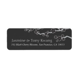 ブラックさくらんぼフローズゼン桜アジア結婚ズ ラベル