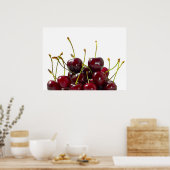 ブラックさくらんぼポスター ポスター (キッチン)