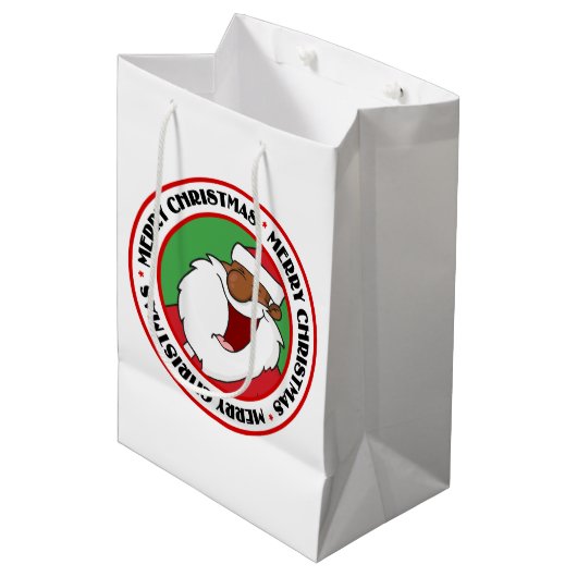 ブラックすてきサンニコラス2 ミディアムペーパーバッグ (正面アングル)