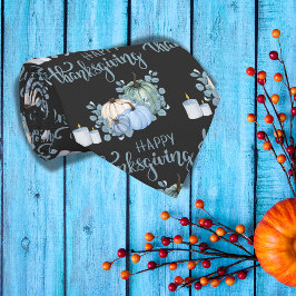 ブラックでブルーの幸せな感謝祭 | ネクタイ