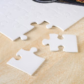 ブラックとイエローのスーパーカー ジグソーパズル (側面)