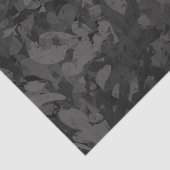 ブラックとグレーの抽象的なグラフィックアートデザイン 薄葉紙 (詳細)