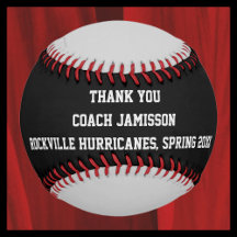 ブラックとグレーの野球、ありがとうコーチシンプル、