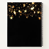 ブラックとゴールデンスターのファミリーレシピノートブック ノートブック (裏面)