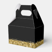 ブラックとゴールドが永遠に一緒に エレガント フェイバーボックス (裏面サイド)