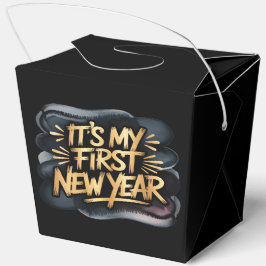 ブラックとゴールドで迎える私の初めての新年 フェイバーボックス