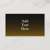 ブラックとゴールドの封入カード エンクロージャーカード (正面)