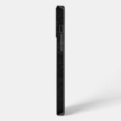 ブラックとゴールド iPhoneケース (左側面)