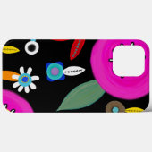 ブラックとピンクのRUPYDETEQUILA Case-Mate iPhoneケース (裏面 (横))