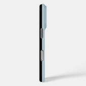 ブラックとブルーのストライプ柄 オーダーメイド Case-Mate iPhoneケース (裏面 / 右)
