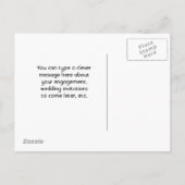 ブラックとホワイトのパール 案内ポストカード (裏面)