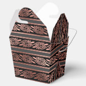 ブラックとローズゴールド フェイバーボックス (オープン)