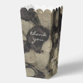 ブラックと金ゴールドのライニングの優先ボックスの濃淡 フェイバーボックス (裏面)