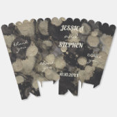 ブラックと金ゴールドのライニングの優先ボックスの濃淡 フェイバーボックス (見開き)