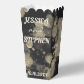 ブラックと金ゴールドのライニングの優先ボックスの濃淡 フェイバーボックス (正面)